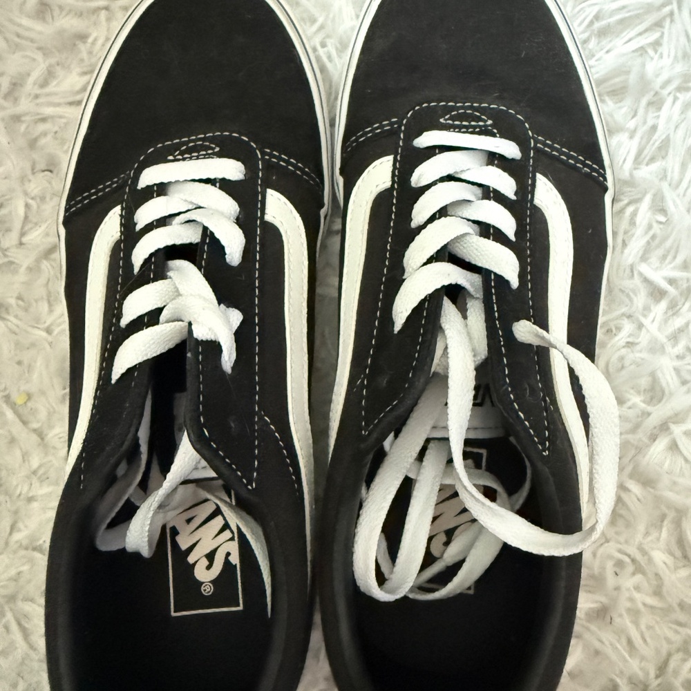 Womens Vans Size 9 black - Picture 3 of 4